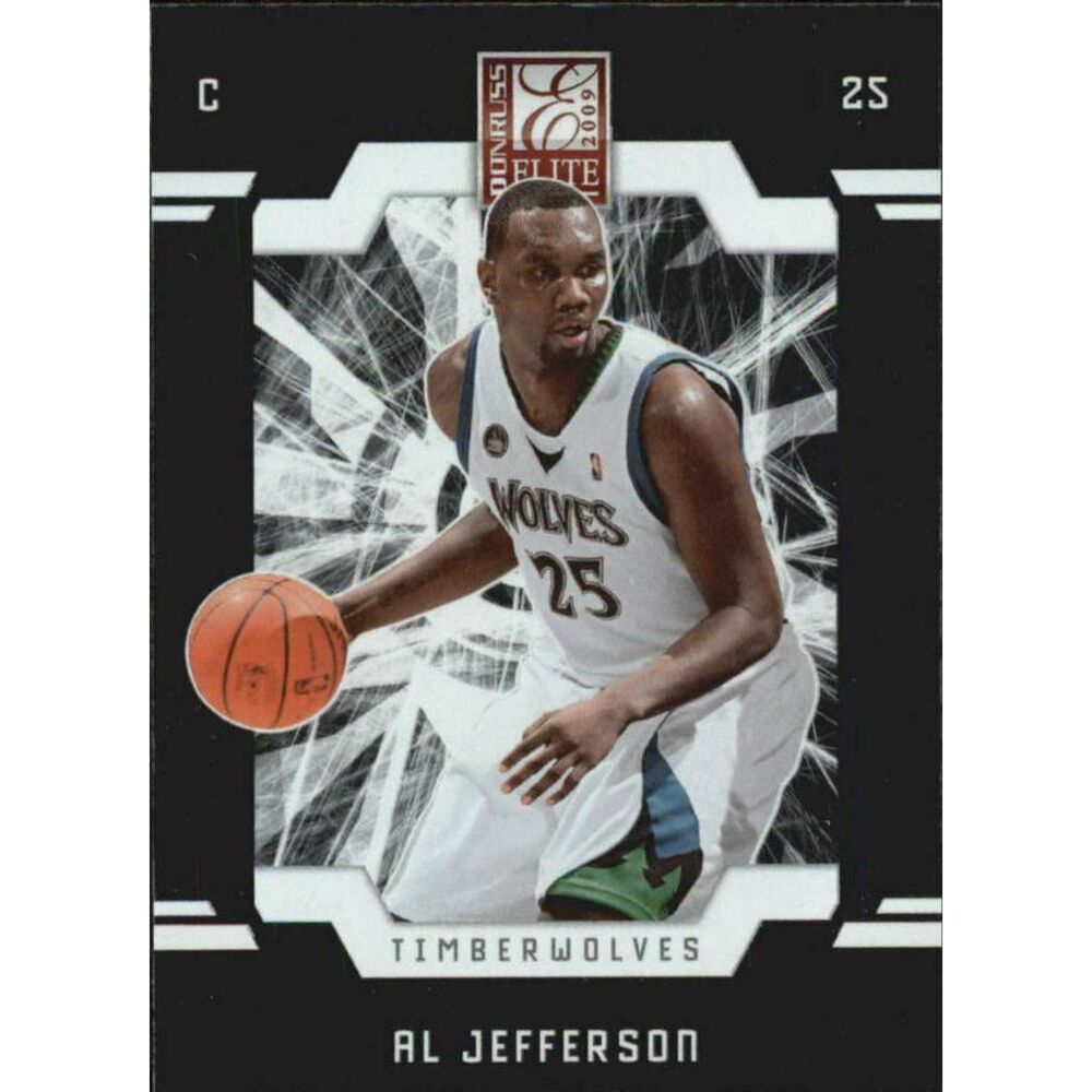 2009 Donruss Elite Basketball Card - #65 Al Jefferson